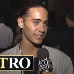 Jared Leto's First ET Interview Happened Before He Was Famous