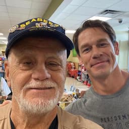 John Cena Surprises Retired Veteran by Paying His Grocery Bill -- and Snapping a Selfie (Exclusive)