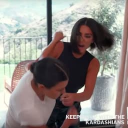 Kim Kardashian Punches, Kicks and Slaps Sister Kourtney in New 'KUWTK' Trailer