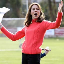 Kate Middleton Tries Hurling in Ireland and Looks Like a Pro
