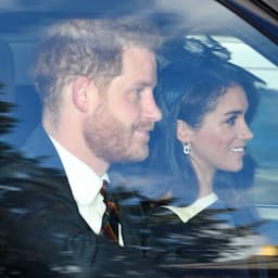 Meghan Markle and Prince Harry Attend Church Service With Queen Elizabeth