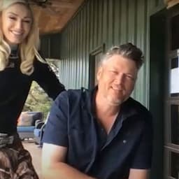 Gwen Stefani Gives Blake Shelton a Quarantine Haircut on 'Tonight Show'