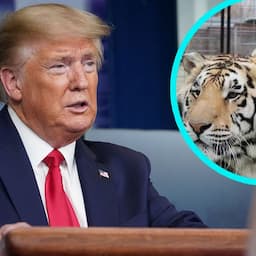 President Trump Says He Will 'Take a Look' When Asked If He'd Pardon Joe Exotic