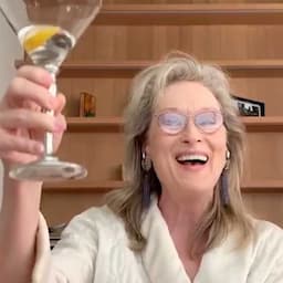 Meryl Streep Drinking a Martini in Her Robe During Quarantine Is a Mood
