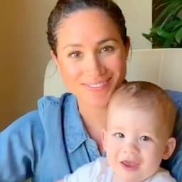 Meghan Markle Holds a Squirming Archie in Rare Video on His 1st Birthday