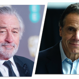 Robert De Niro Says He'd Play Andrew Cuomo in a Movie About the Coronavirus Pandemic