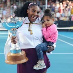 Serena Williams and Daughter Olympia Are the Cutest Doubles Pair in Matching Tennis Pic