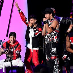 CNCO Bust Out Their Dance Moves for Impressive 'Beso' VMAs Performance