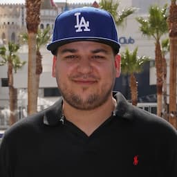 Rob Kardashian Poses With Daughter Dream at Her Barbie-Themed Birthday