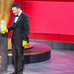 Jennifer Aniston and Jimmy Kimmel Have a Brief Fire Scare at the Emmys