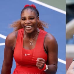 Serena Williams Gets Cheered On By Her Daughter During U.S. Open Match