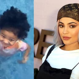 Watch Kylie Jenner and Daughter Stormi Webster Go Swimming With Their Clothes On