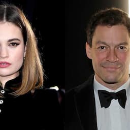 Lily James and Dominic West Spotted Kissing in Rome