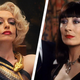 Anne Hathaway Talks Paying Homage to Anjelica Huston in 'The Witches'