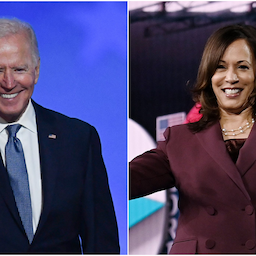 Kamala Harris Calls Joe Biden After Projected Win -- Watch