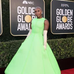 Cynthia Erivo Stands Out in Neon Green Dress for 2021 Golden Globes