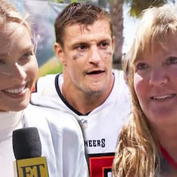 Rob Gronkowski’s Girlfriend and Mom Dish on Life With the Football MVP (Exclusive)