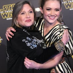 Billie Lourd Shares Photo of Son Watching Carrie Fisher in 'Star Wars'
