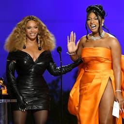 Megan Thee Stallion and Beyoncé Share Touching GRAMMYs Moment