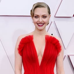 Amanda Seyfried Wears Striking Red Tulle Ball Gown at the 2021 Oscars