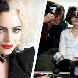 See Emma Stone Transform Into Cruella de Vil Behind the Scenes