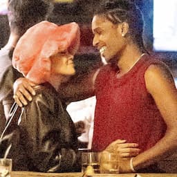 Rihanna and A$AP Rocky Share a Kiss During Arcade Date Night