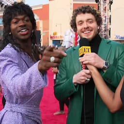  VMAs 2021: Jack Harlow Crashes Lil Nas X's Interview (Exclusive)