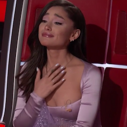 'The Voice': Ariana Grande Breaks Down Over Her Team's First Battle