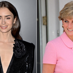 Lily Collins Shares Funny Childhood Interaction With Princess Diana