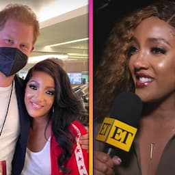 Mickey Guyton Recalls 'Crazy' Experience Meeting Prince Harry at Super Bowl LVI  (Exclusive)  
