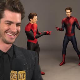Andrew Garfield Reveals 'Spider-man' Trio Shot Meme Pic Before Any Scenes for 'No Way Home!'