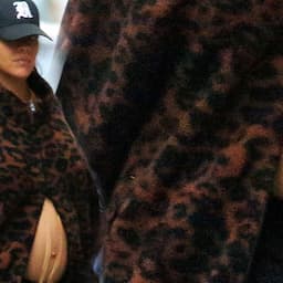 Rihanna Pairs Leopard Coat With Baby Bump in Latest Maternity Look