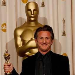 Sean Penn Gives Ukraine's President Zelensky One of His Oscars