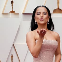 Becky G Sends 'Besitos' to Family Watching Her Oscars Performance