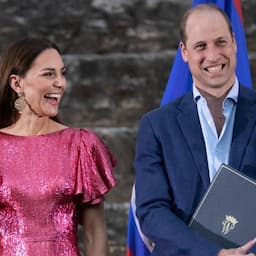 Kate Middleton Dazzles in Pink Gown in Belize With Prince William