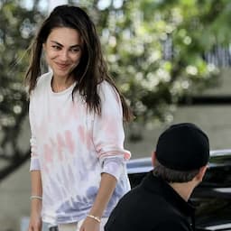 Mila Kunis Greets Leonardo DiCaprio After Randomly Running Into Him