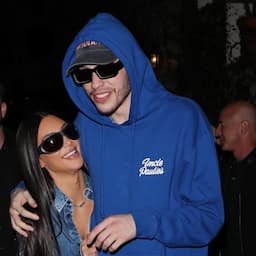 Kim Kardashian and Pete Davidson Cuddle Up on Double Date Night With Jeff Bezos and Lauren Sanchez