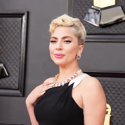 Lady Gaga Hits 2022 GRAMMYs Red Carpet as Only She Can
