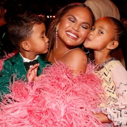 Chrissy Teigen Shares Sweet Family Moment With Miles & Luna at GRAMMYs