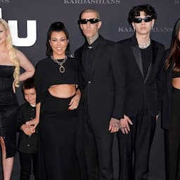 Kourtney, Travis and Their Kids Pose as a Family After Vegas Wedding