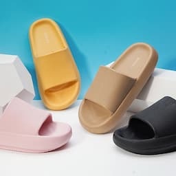 Get The Amazon Comfortable Cloud Slide Sandals for up to 50% Off Ahead of Summer 2022