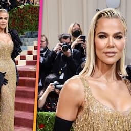 Khloé Kardashian Goes Bold With a Bow During Met Gala Debut