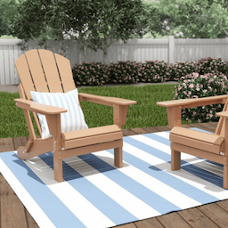 The Best Adirondack Chairs for Every Style and Budget This Spring