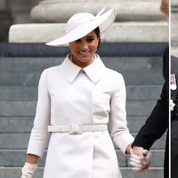 Meghan Markle and Kate Middleton Stylishly Step Out at Platinum Jubile