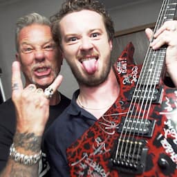 Metallica Gifts 'Stranger Things' Star Joseph Quinn His Own Guitar During Backstage Jam Session