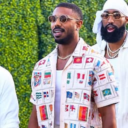 Michael B. Jordan 'Sticks to His Friend Group' at Star-Studded Party