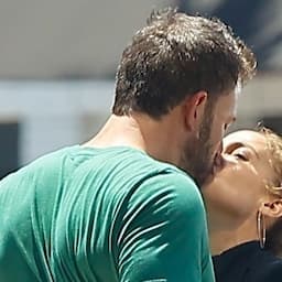 Newlyweds Jennifer Lopez, Ben Affleck Share a Kiss While on Dunkin Run
