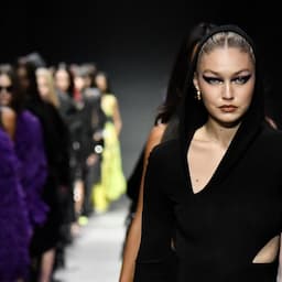 Gigi Hadid Walks Milan Fashion Week with Leo DiCaprio's Ex Front Row
