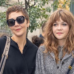 Maggie Gyllenhaal and 15-Year-Old Daughter Attend Paris Fashion Week