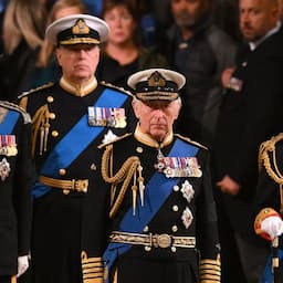 King Charles and Siblings Stand Vigil With Queen Elizabeth II's Coffin